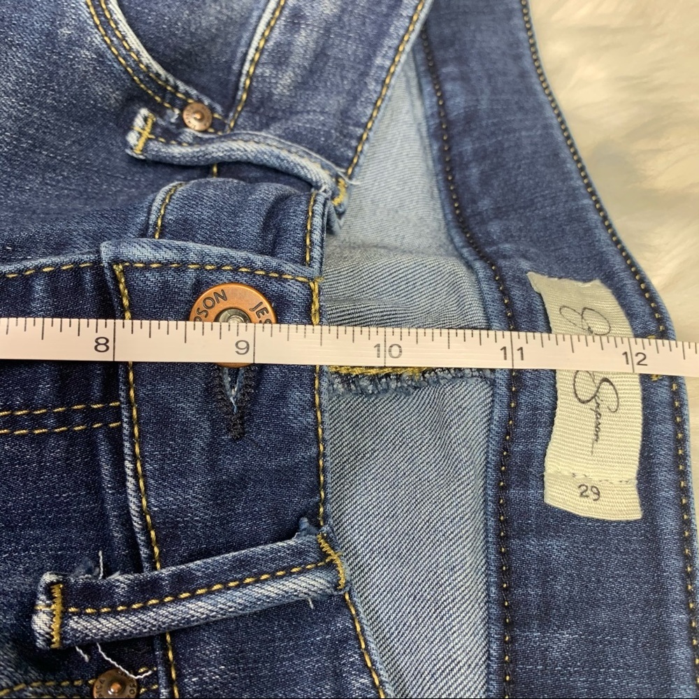 Jessica Simpson Kiss Me Super Skinny Blue Jean - Picture 10 of 13